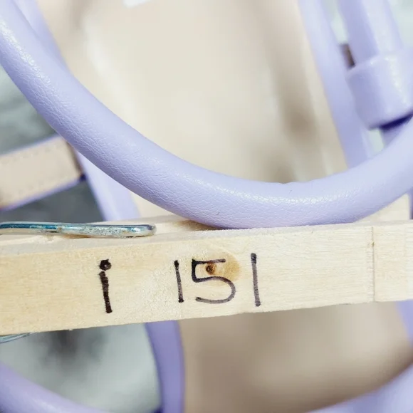 NEW BP. Ashlyn Square Toe Strappy Sandals In Purple I151 - Picture 13 of 13
